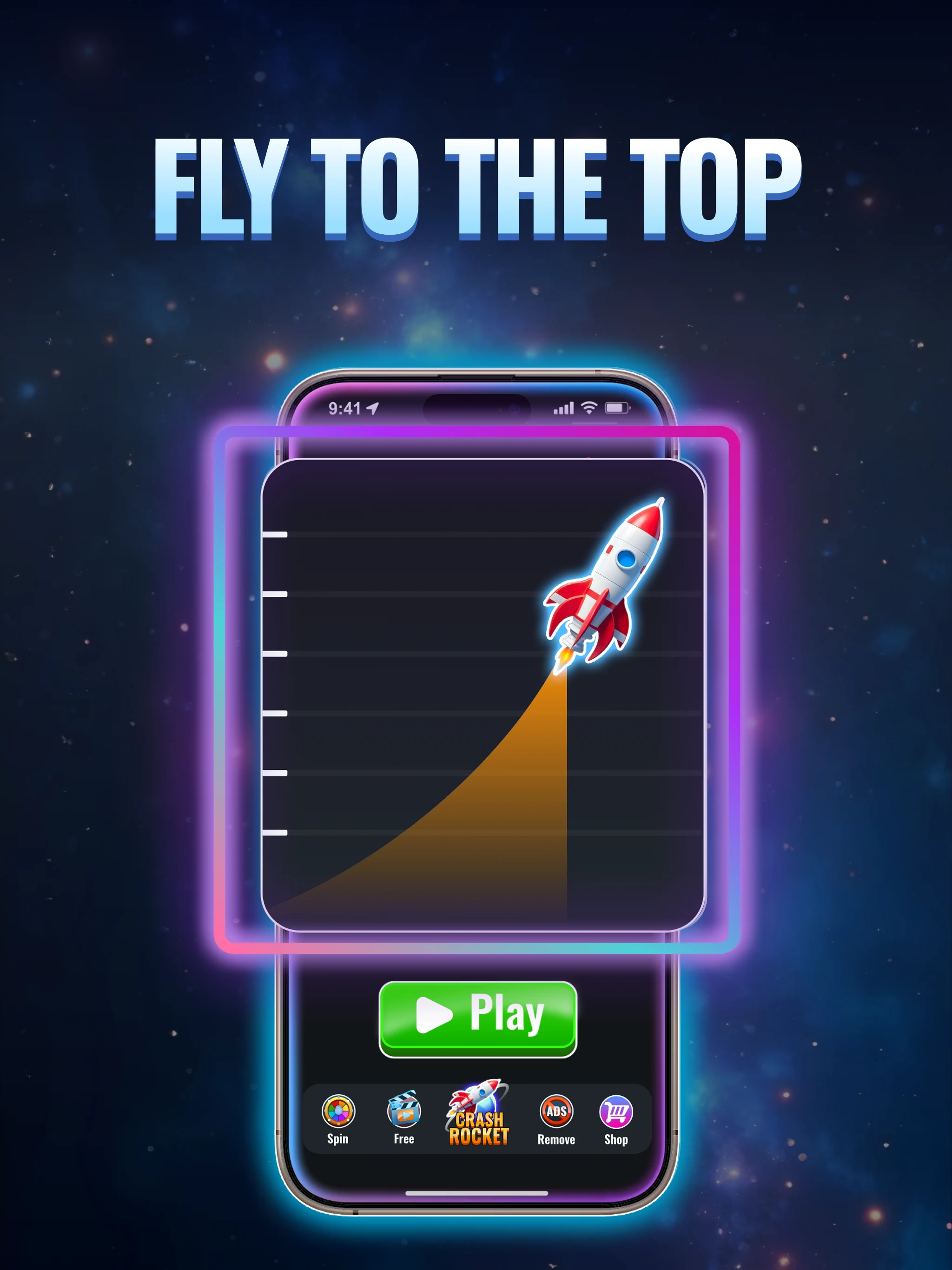 Crash Rocket - Crash Game screenshot