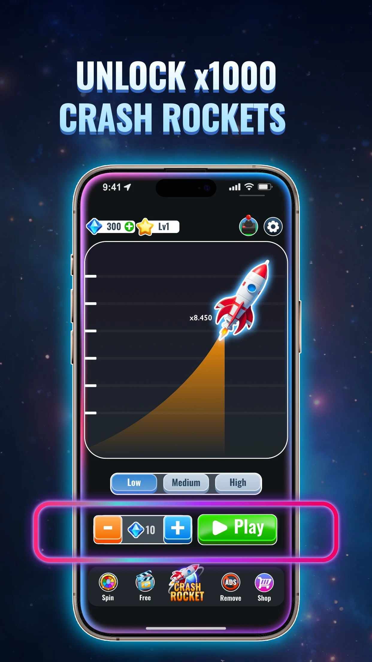 Crash Rocket screenshot